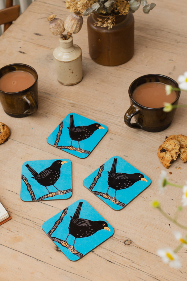 Blackbird coasters