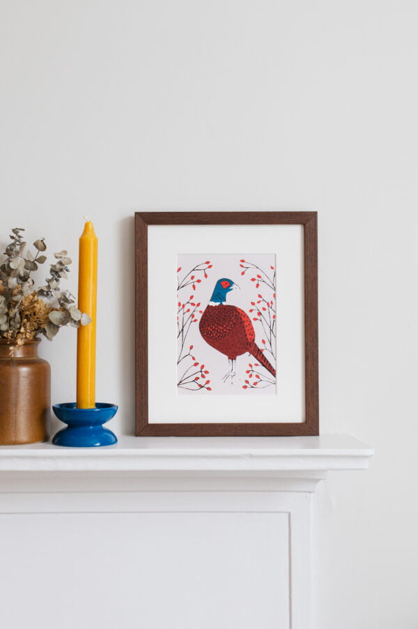 Pheasant art print