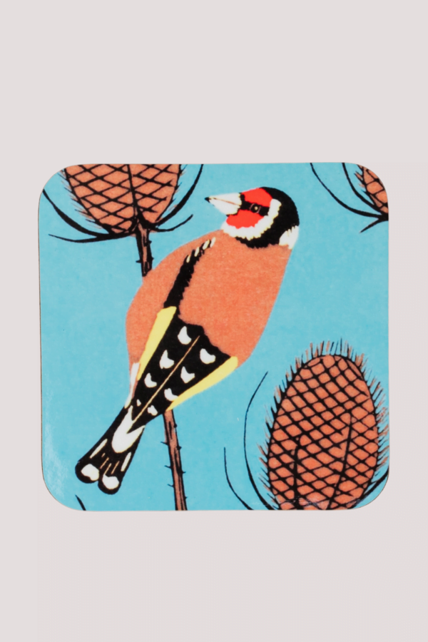 Goldfinch coaster