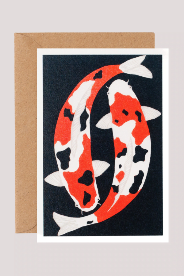 Koi Carp card